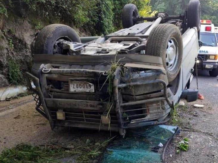 Se accidentan marinos que escoltaban a Gobernadora Se accidentan marinos que escoltaban a Gobernadora
