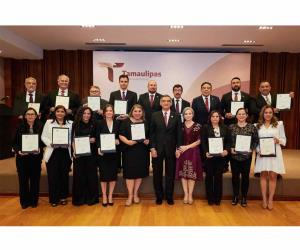 Entrega Américo Villarreal Anaya 15 nombramientos