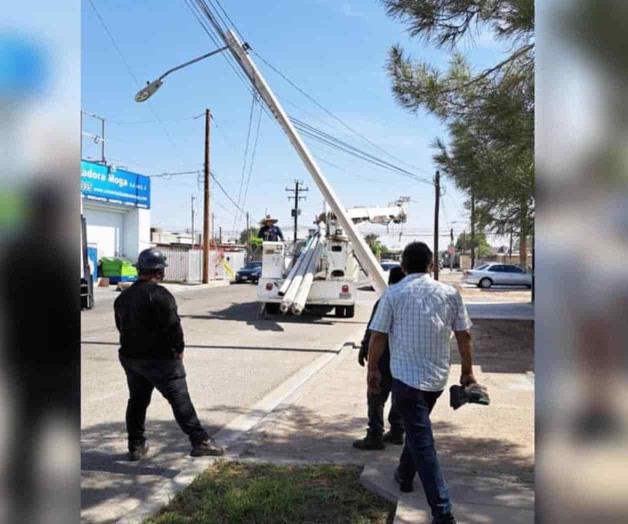 Deja aún sin luz a usuarios de BC y Sonora tormenta de arena