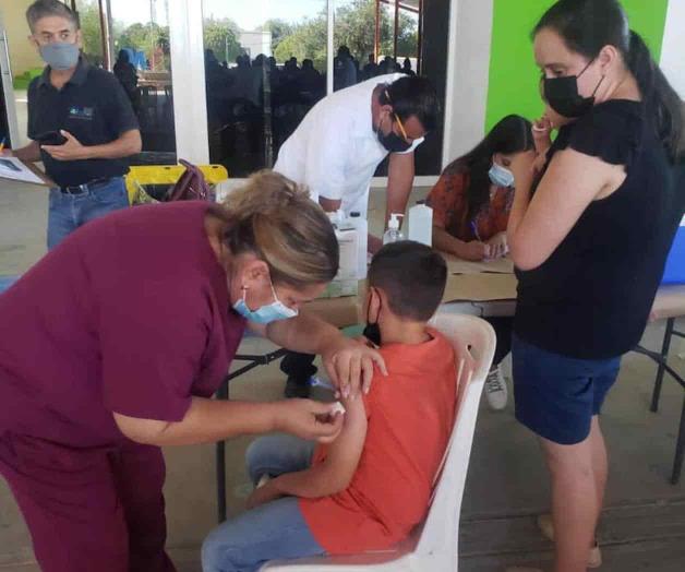 Programan vacunación para menores de 5 a 11