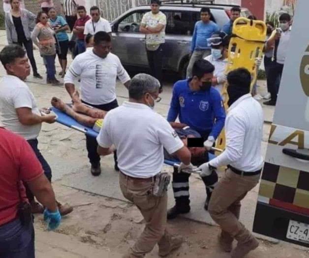 Pitbull casi le arranca el brazo a presunto ladrón en Chiapas Pitbull casi le arranca el brazo a presunto ladrón en Chiapas
