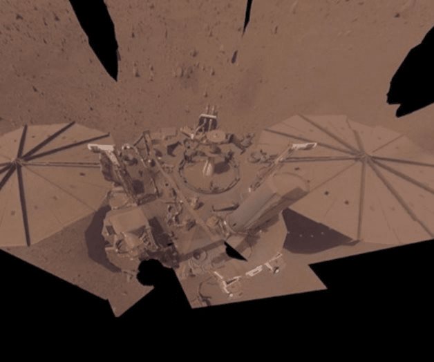 Una tormenta de polvo desafía a la misión InSight en Marte Una tormenta de polvo desafía a la misión InSight en Marte