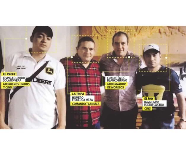 Cuauhtémoc Blanco es investigado por fotografía con líderes de Guerreros Unidos y CJNG