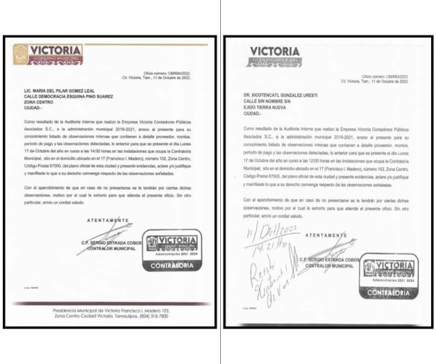 Llaman a comparecer a exalcaldes de Victoria