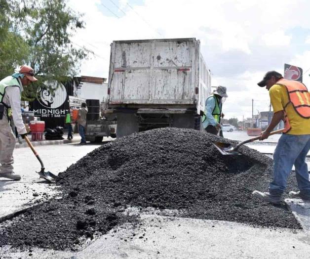 Avanza bacheo en la calle Guanajuato Avanza bacheo en la calle Guanajuato