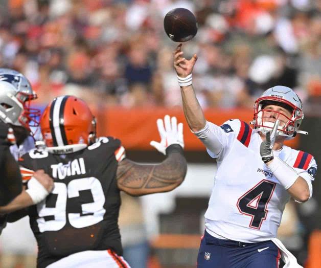 Aplastan ‘Pats’ a los  Browns de Cleveland