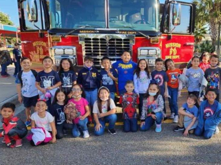 Enseñan a niños sobre riesgos de incendios Enseñan a niños sobre riesgos de incendios