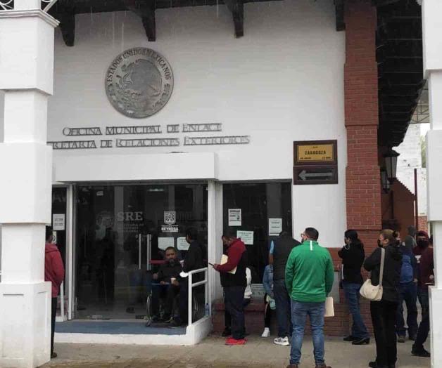 Aumenta atención de trámites para obtener el pasaporte Aumenta atención de trámites para obtener el pasaporte