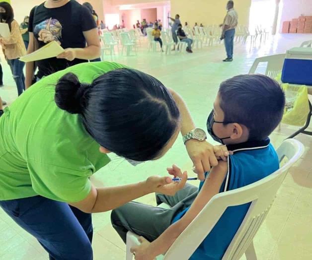 Arranca vacunación de menores de 5 a 11 años
