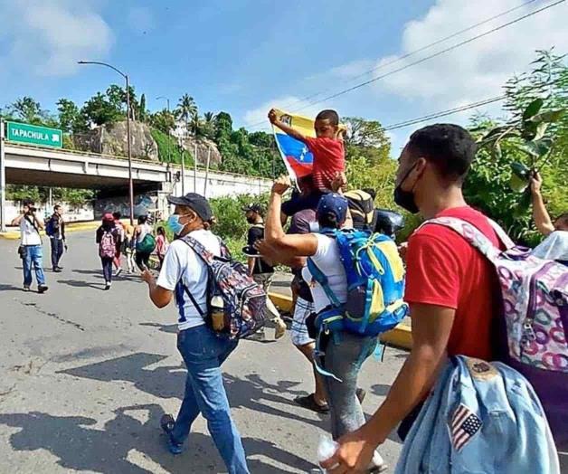 Regresa EU a México a 1,768 venezolanos en 4 días Regresa EU a México a 1,768 venezolanos en 4 días