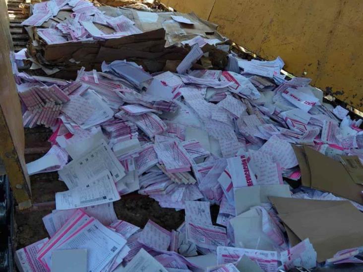 Destruyen material electoral Destruyen material electoral