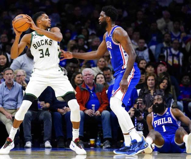 Triple de Matthews da la ventaja a Bucks; derrotan a 76ers