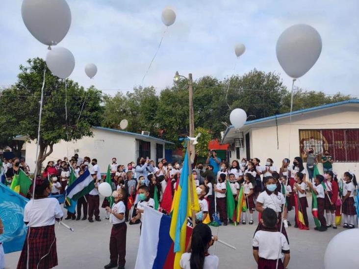 Conmemoran escuelas Día de las Naciones Unidas Conmemoran escuelas Día de las Naciones Unidas