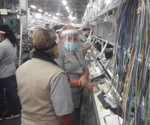 A discreción uso de cubrebocas en maquiladora