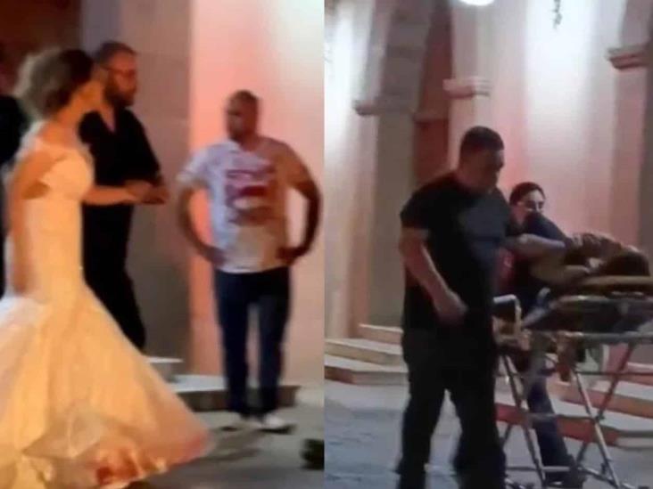 Matan a novio afuera de iglesia en Caborca Matan a novio afuera de iglesia en Caborca