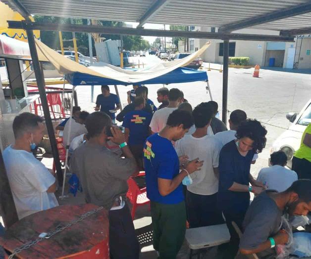 Llegan sin nada los venezolanos