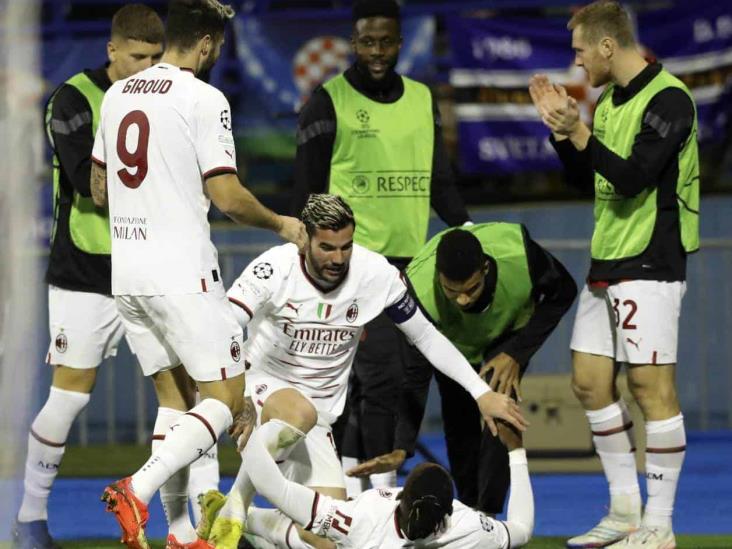 Revive Milan en Champions tras golear al Zagreb Revive Milan en Champions tras golear al Zagreb