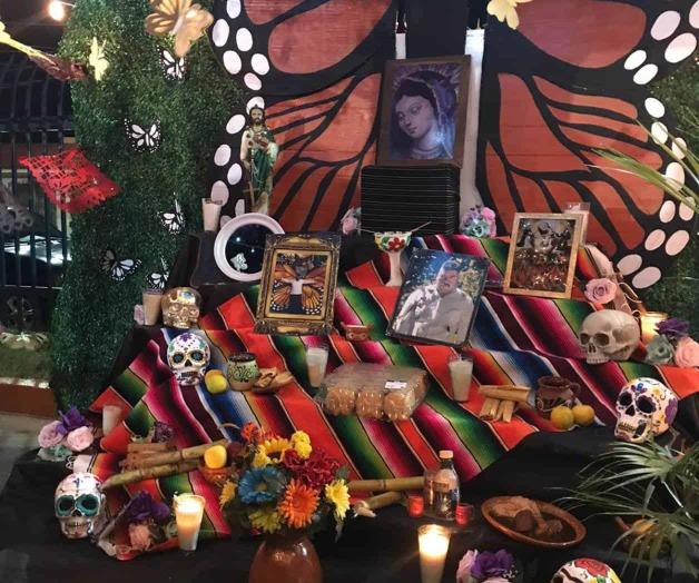 Montan altar inspirado en activista ambiental