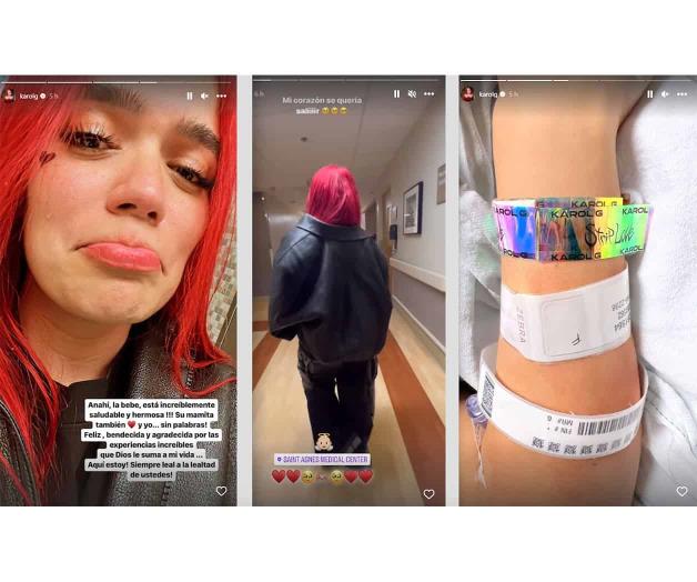 Fan da a luz en su show