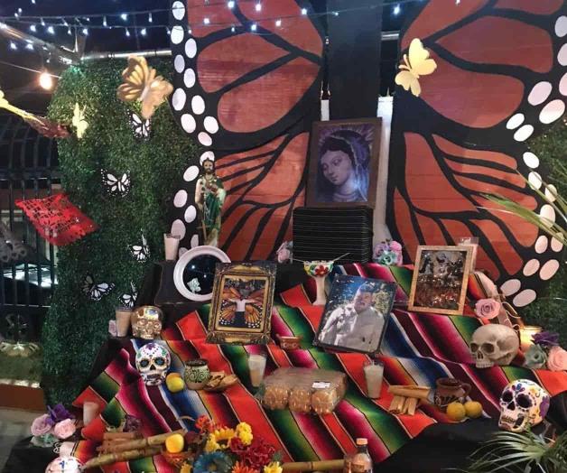 Hacen altar a activista de mariposa monarca Hacen altar a activista de mariposa monarca