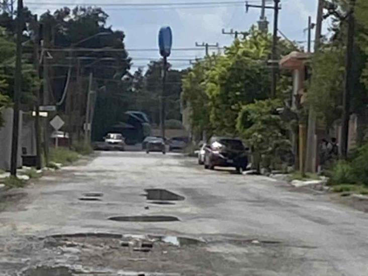 Circulación vehicular, afectada por el agua Circulación vehicular, afectada por el agua