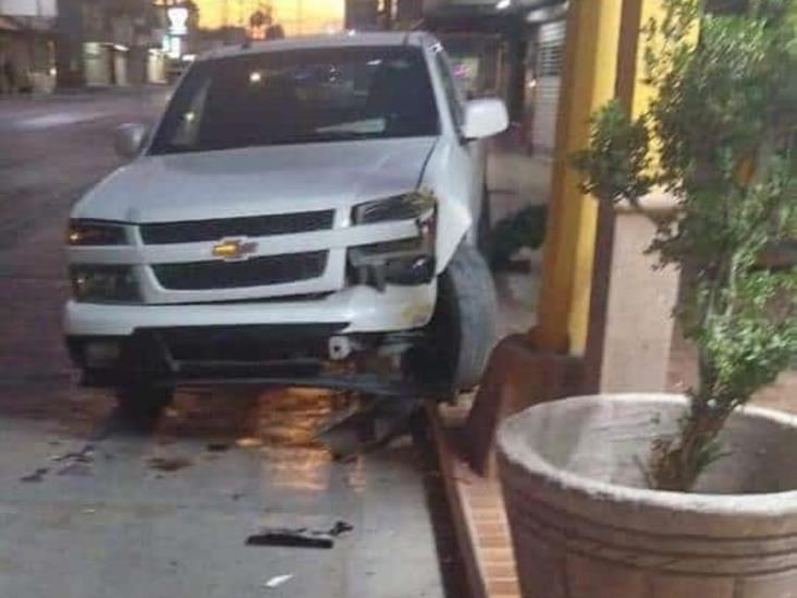 Fuerte colisión en Río Bravo Fuerte colisión en Río Bravo