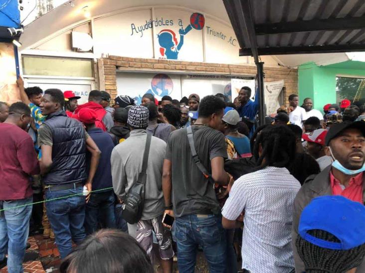Emigran haitianos… de Reynosa a Matamoros Emigran haitianos… de Reynosa a Matamoros