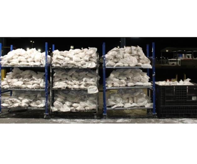 Incautan casi una tonelada de metanfetaminas en Laredo