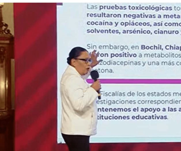 No se hallaron sustancias ilegales en intoxicación en escuelas: SSPC