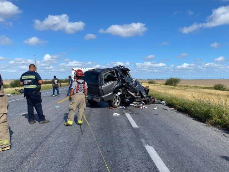 Muere residente de EU en encontronazo Muere residente de EU en encontronazo