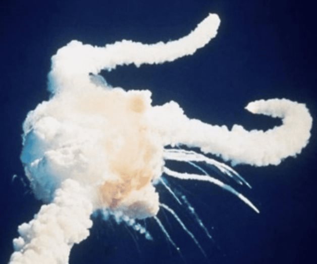 Restos del transbordador Challenger de la NASA localizados en el mar