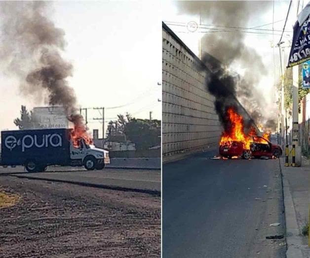 Ataque a policías en Celaya desata narcobloqueos