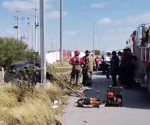 Pierde la vida al impactar su vehículo contra un anuncio en la carretera Monterrey #Reynosa