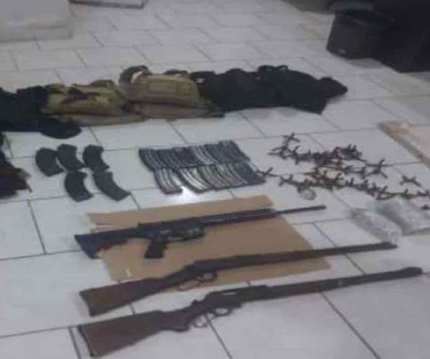 Asegura Guardia Estatal armas y equipo táctico