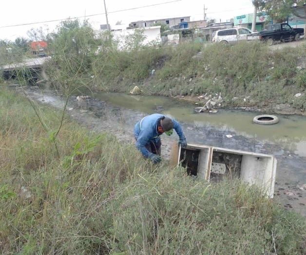 Sigue tiradero de basura en drenes Sigue tiradero de basura en drenes