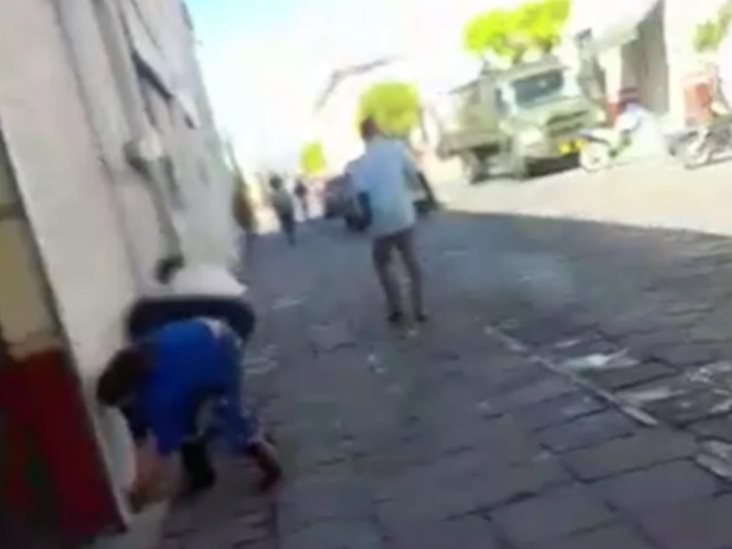 Balaceras causan cierre de negocios y resguardo de la población en Jerez, Zacatecas Balaceras causan cierre de negocios y resguardo de la población en Jerez, Zacatecas