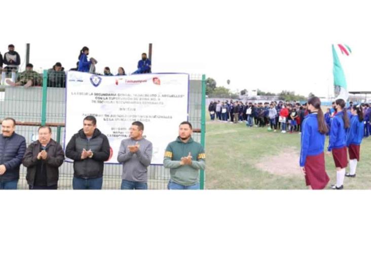 Compiten estudiantes de la Ribereña en deportes Compiten estudiantes de la Ribereña en deportes