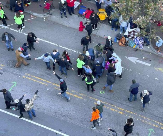 Tragedia en desfile navideño
