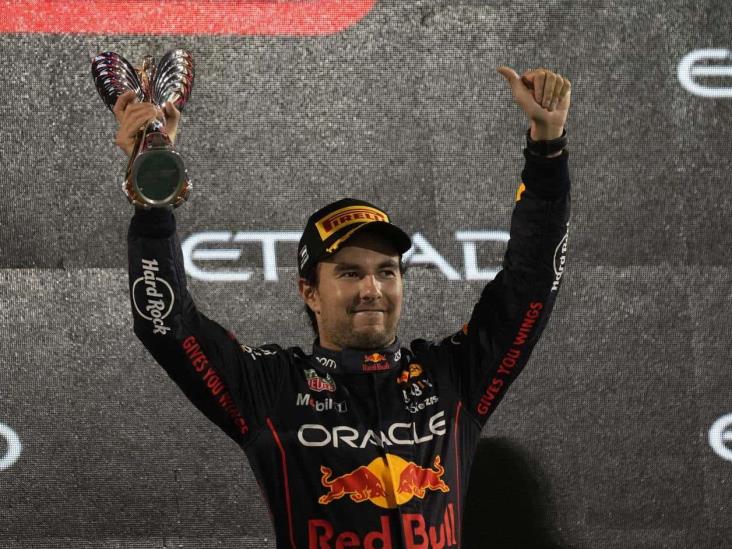Queda Checo Pérez tercero en Abu Dabhi Queda Checo Pérez tercero en Abu Dabhi