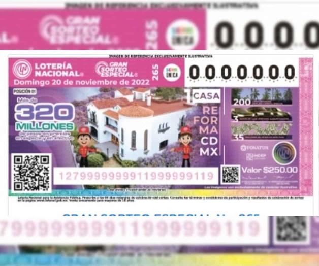 Le “pegan” a Lotería Nacional en Nuevo Laredo