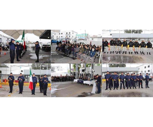 Celebra aduana aniversario de la Revolución Mexicana