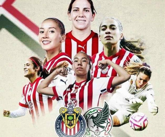 6 jugadoras de Chivas femenil van a Selección 