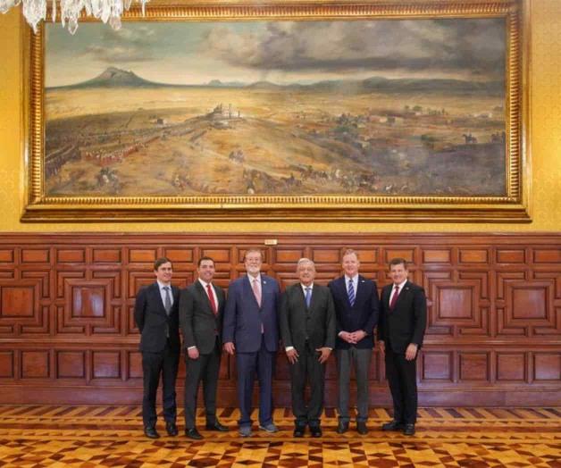 AMLO recibe en Palacio Nacional a directivos de la NFL previo al juego entre 49ers y Cardenales