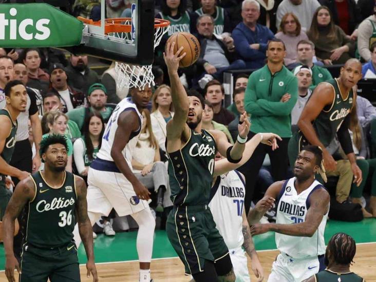 Tatum aporta 37 puntos en triunfo de Celtics sobre Mavs Tatum aporta 37 puntos en triunfo de Celtics sobre Mavs