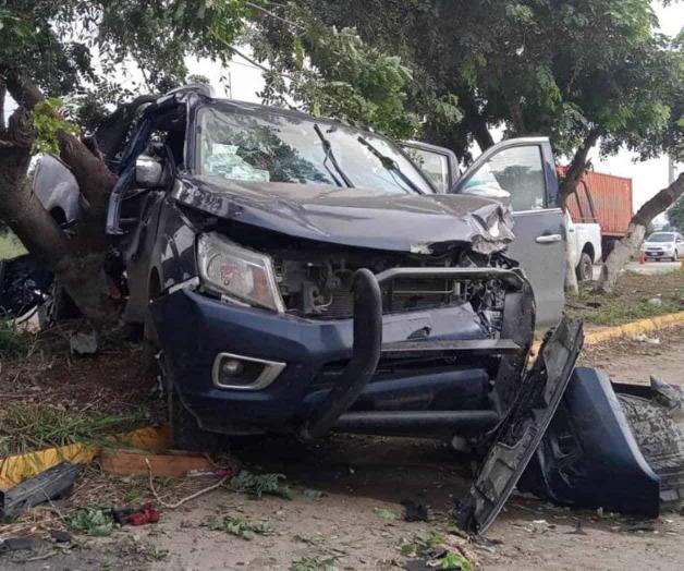 Pierde control del volante por conducir a exceso de velocidad