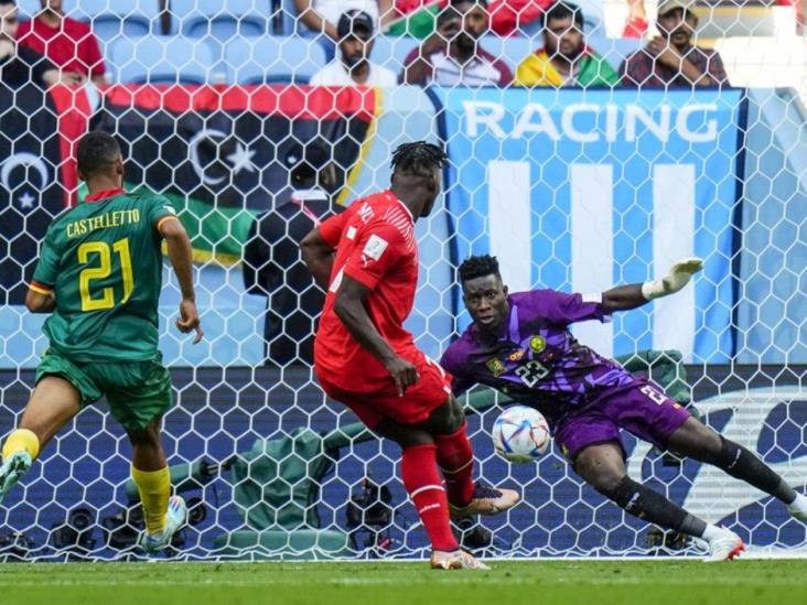 Con gol de Embolo, Suiza venció 1-0 a Camerún Con gol de Embolo, Suiza venció 1-0 a Camerún