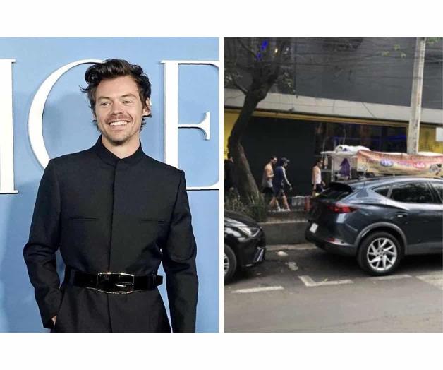 Captan a Harry Styles dando un paseo por CDMX 