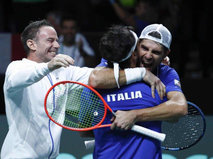Italia, a ‘semis’ de Copa Davis Italia, a ‘semis’ de Copa Davis