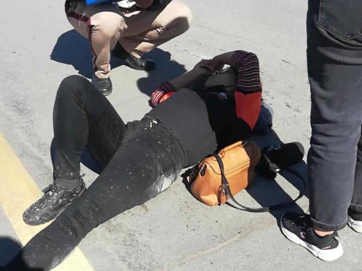 Atropellan a joven en Avenida de la Industria Atropellan a joven en Avenida de la Industria