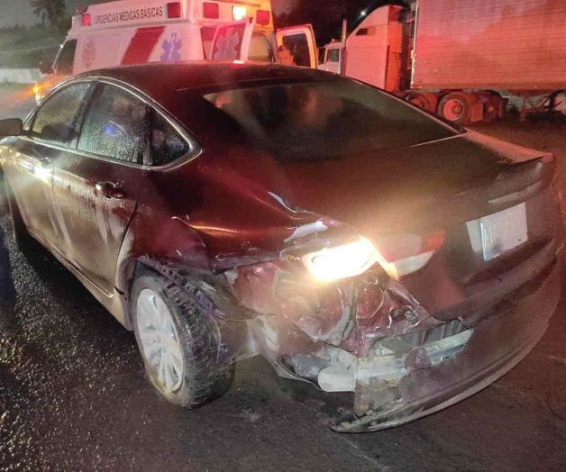 Nuevo accidente en cruce de la muerte Nuevo accidente en cruce de la muerte